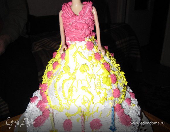 Торт "Барби"