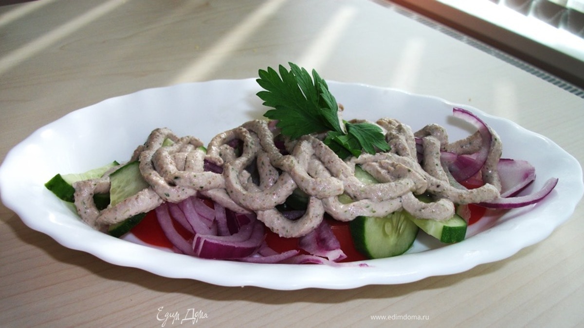 Салат грузинский овощной