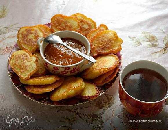 Дрожжевые оладьи