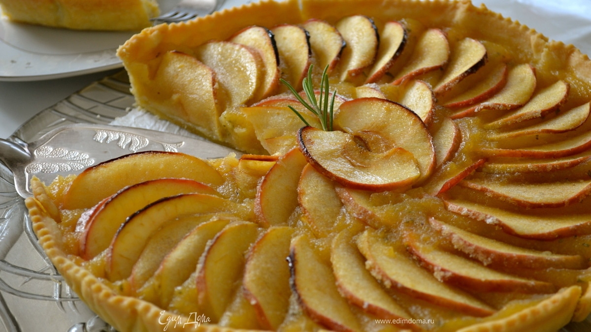 Французский яблочный пирог