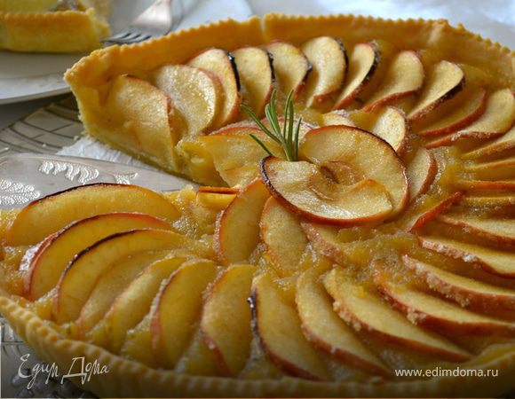 Открытый дрожжевой пирог с яблоками » Вкусно и просто. Кулинарные рецепты с фото и видео