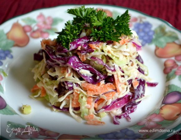 Пряный салат из капусты (Coleslaw) Пряный салат из капусты (Coleslaw)