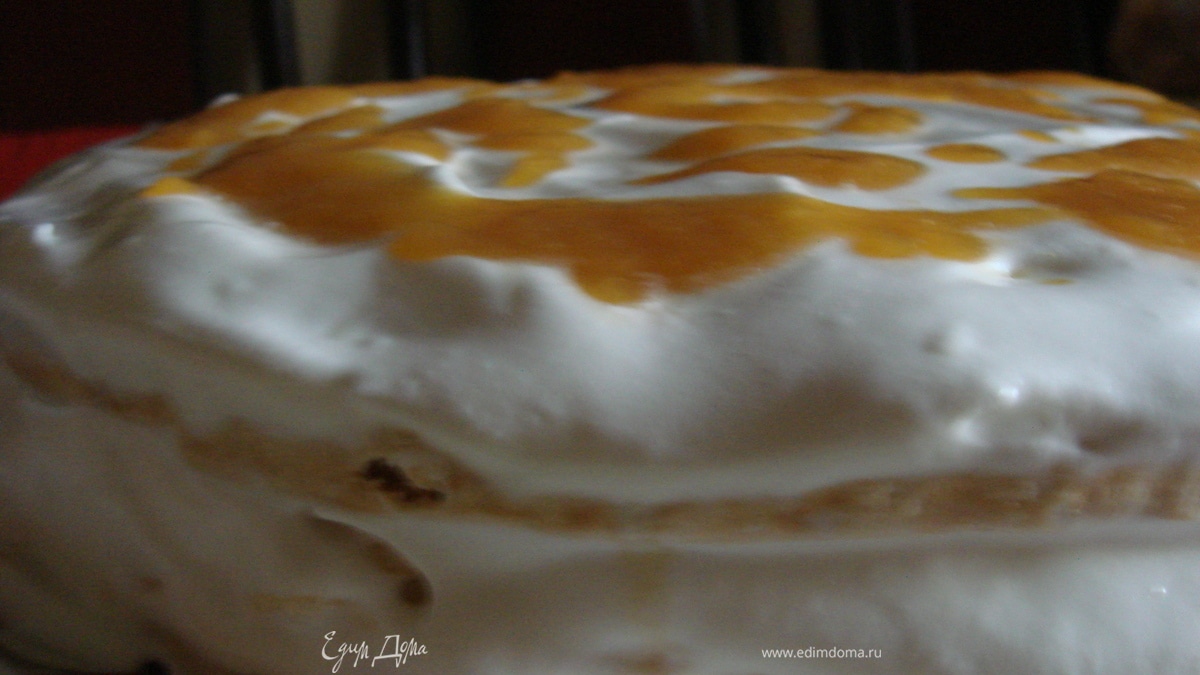 А-ля "Анна Павлова" с нектаринами