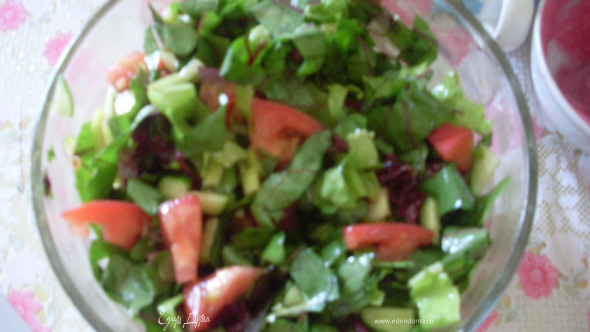 Салат "Сено"