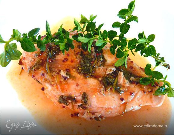 Куриные грудки с горчицей и медом Куриные грудки с горчицей и медом