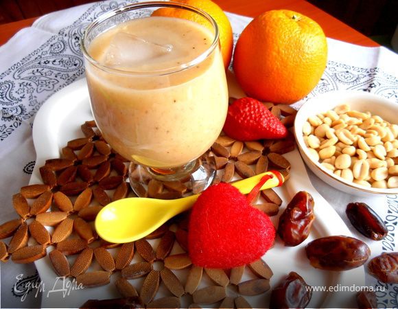 Банановый смузи с карамельным вкусом ("Прохладительные напитки") Банановый смузи с карамельным вкусом ("Прохладительные напитки")