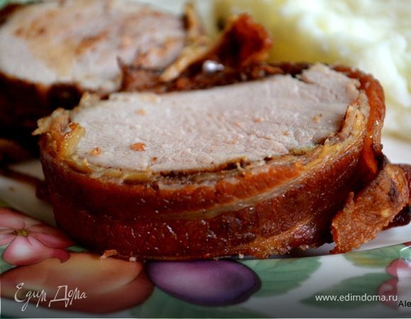 Свинина со специями в беконе Свинина со специями в беконе