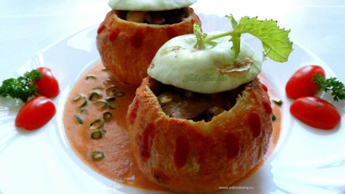 Фаршированные кольраби