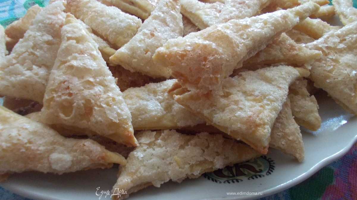 Хрустящее печенье "Треугольнички"