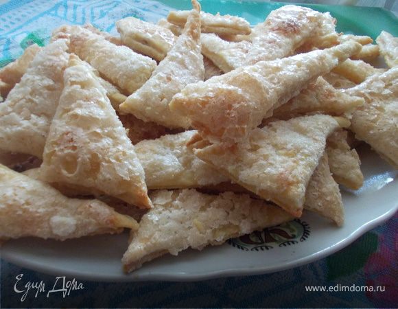 Хрустящее печенье "Треугольнички"