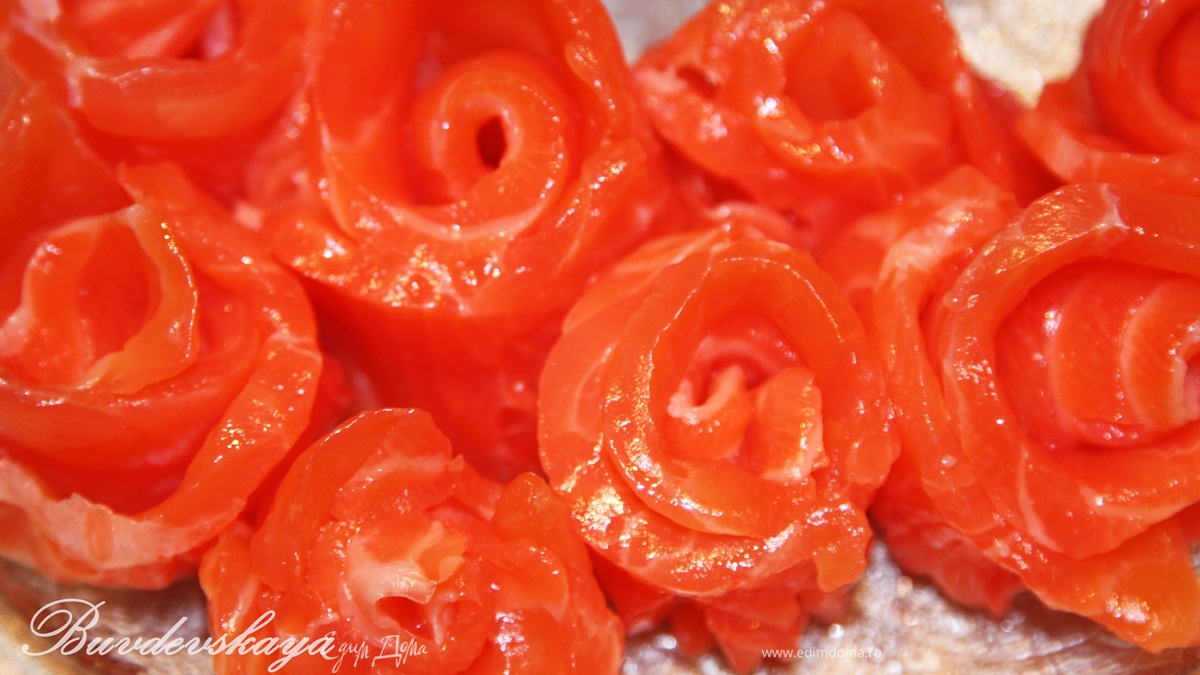 Слабосоленая Семга с пряными травами