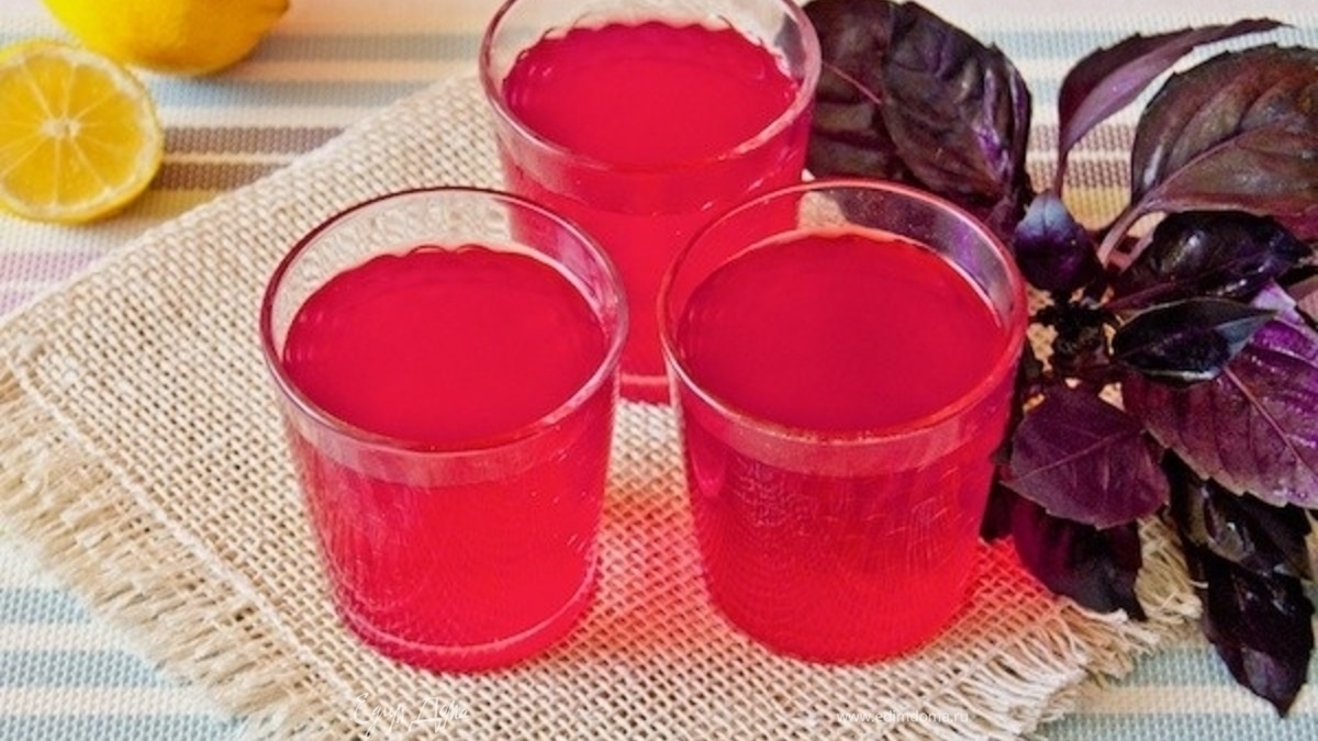 Розовое мохито