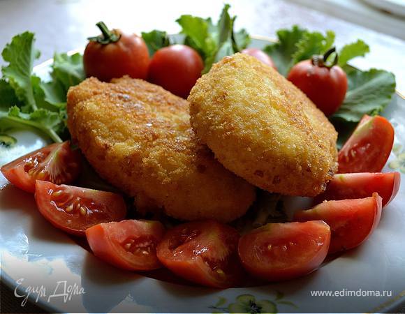 Рисовые пирожки с рагу из кабачка