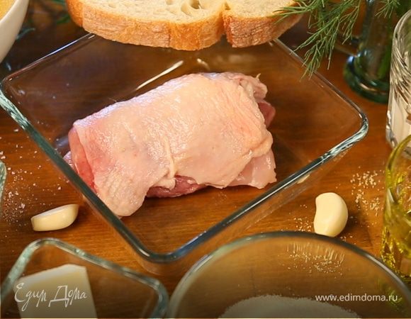 Манный суп с курицей