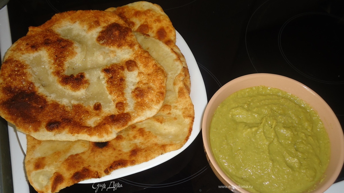 Закуска из зеленого горошка