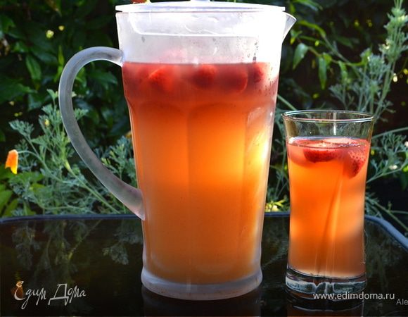 Персиковый холодный чай
