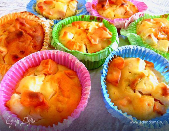 Кексы с бататом и сыром фета Кексы с бататом и сыром фета