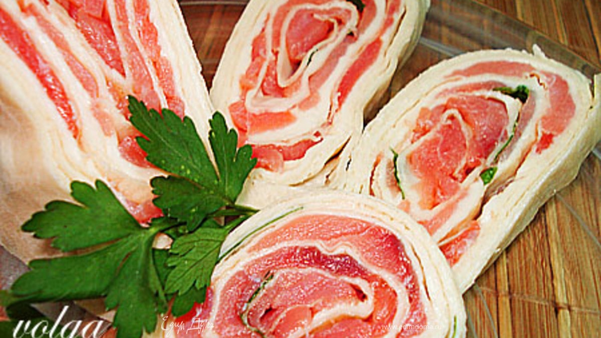 Быстрая закуска из лаваша