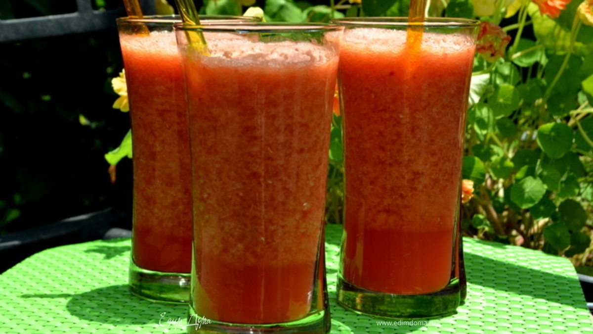 Апельсиново-малиновый лимонад