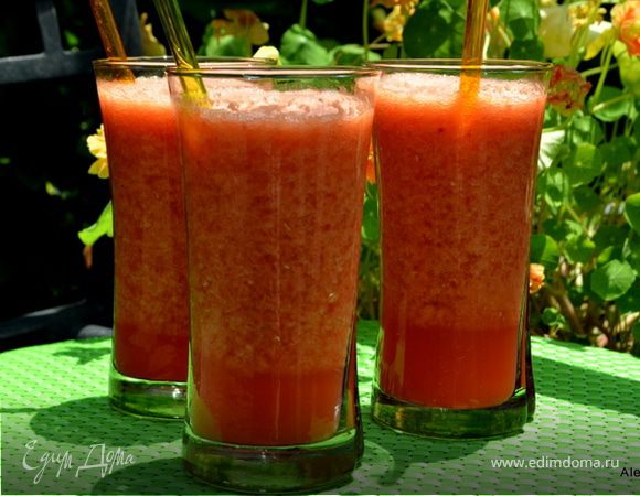 Апельсиново-малиновый лимонад Апельсиново-малиновый лимонад