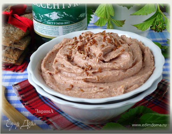 Паштет из домашней фасоли с кумином Паштет из домашней фасоли с кумином