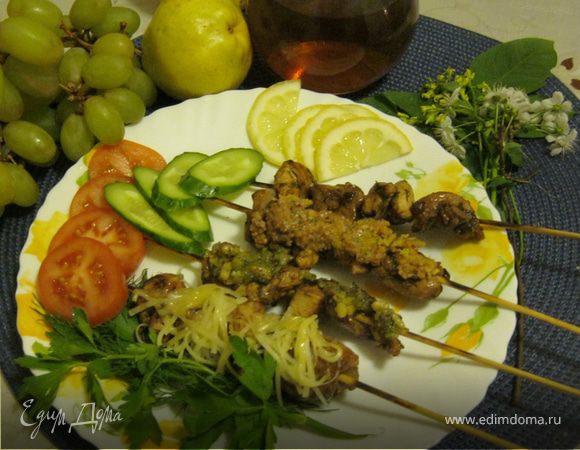 Куриный шашлык