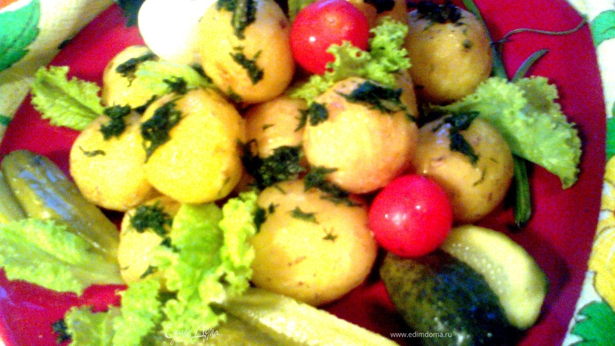 Картофель "ленивый" в микроволновке