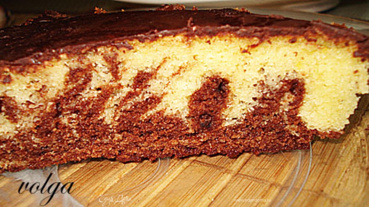 Пирог «Зебра»