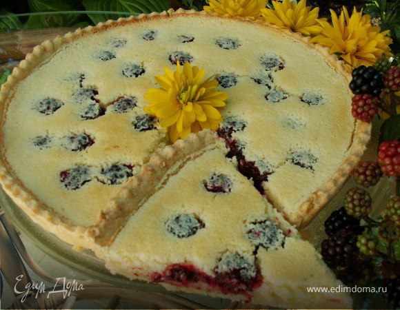 тарт "Лимонный крем & ежевика" тарт "Лимонный крем & ежевика"