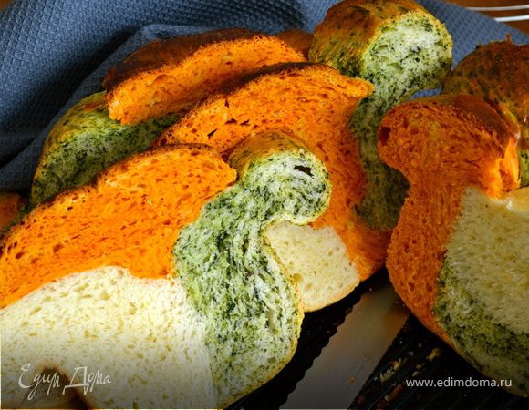 Трехцветный хлебушек (для MERI) (pane tricolore)