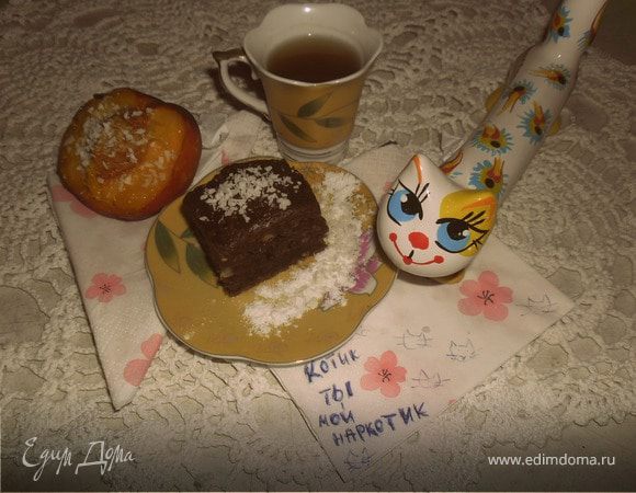 Брауни с бананом Брауни с бананом