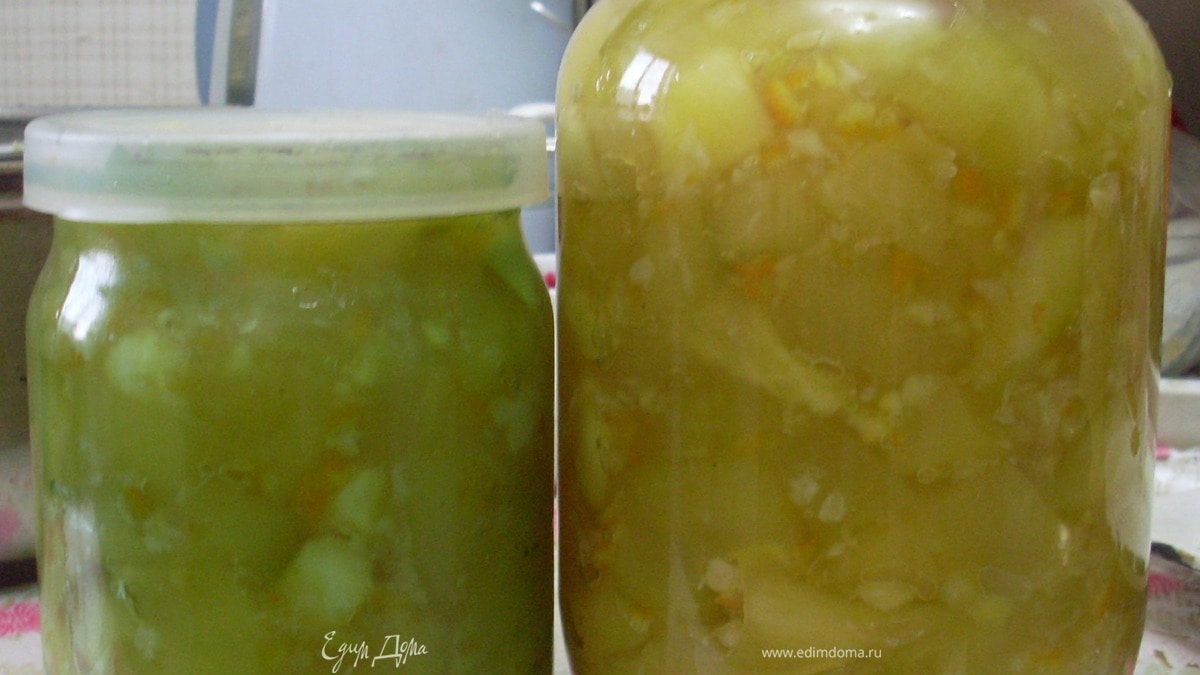 Цукаты (варенье) из кабачков с лимоном и апельсином