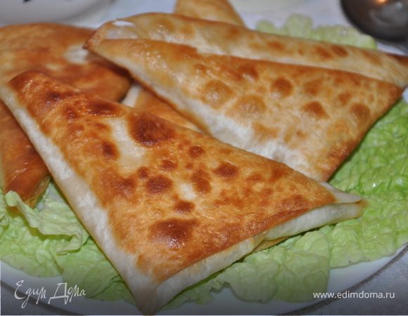 Жареные пирожки из лаваша Жареные пирожки из лаваша