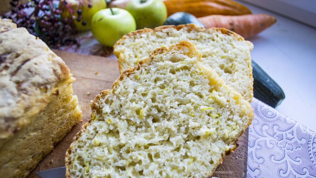 Чудесный кабачковый хлебушек