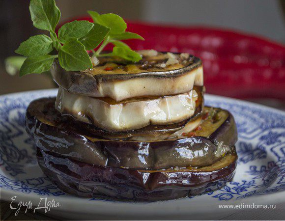 Баклажаны в острой медовой карамели
