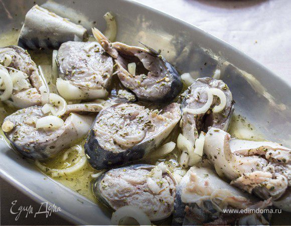 Экспресс-рецепт - соленая скумбрия