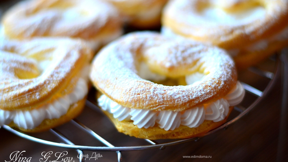 Пирожные "Фруктовые" (Fruit eclairs)