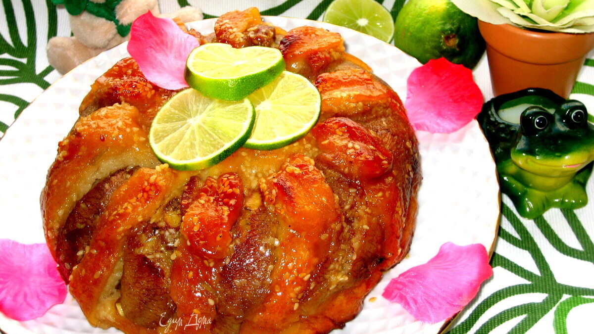 Банановый пудинг