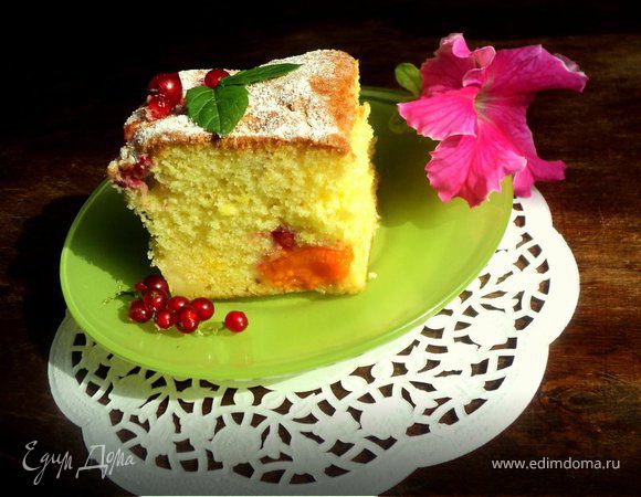 Пирог с абрикосами Пирог с абрикосами