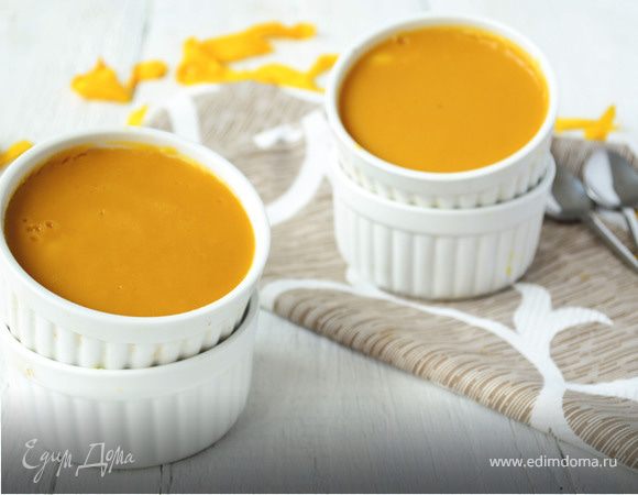 Крем-карамель с ирисками