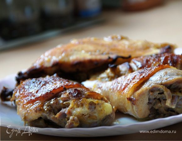 Курица с пряным апельсиновым соусом Курица с пряным апельсиновым соусом