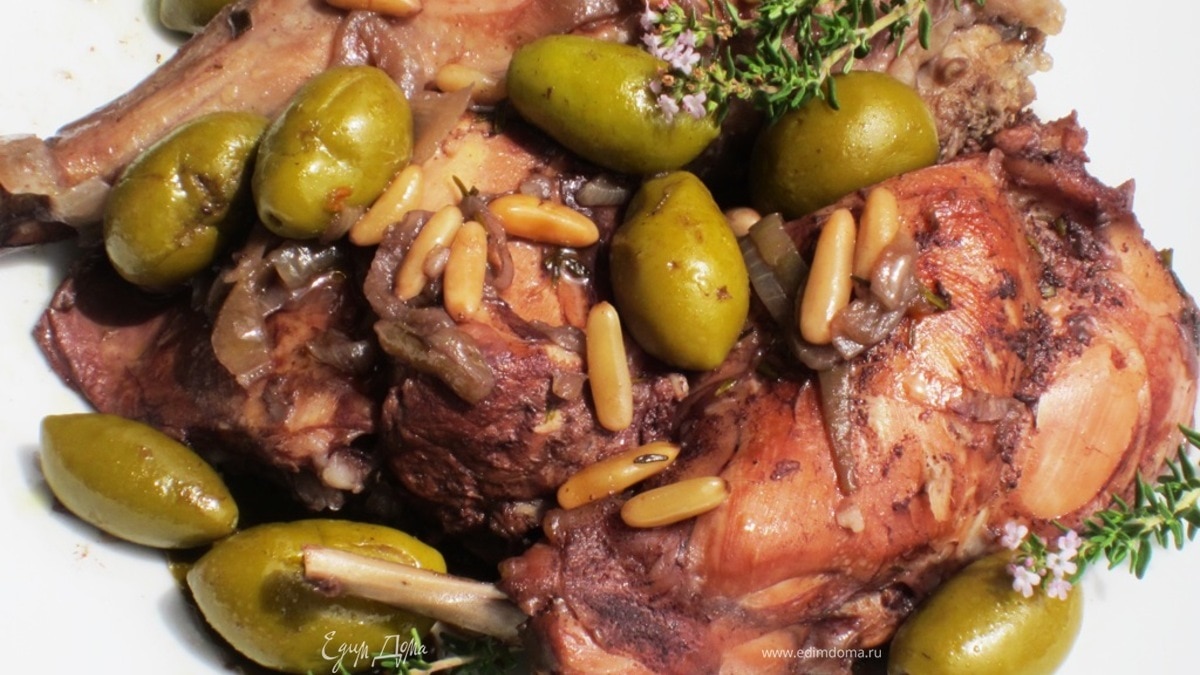 Кролик по-лигурийски