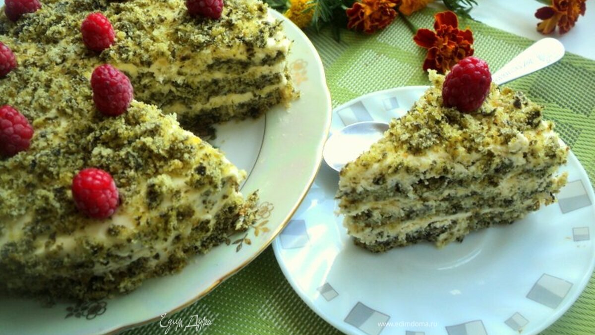 Торт «Лесной мох»