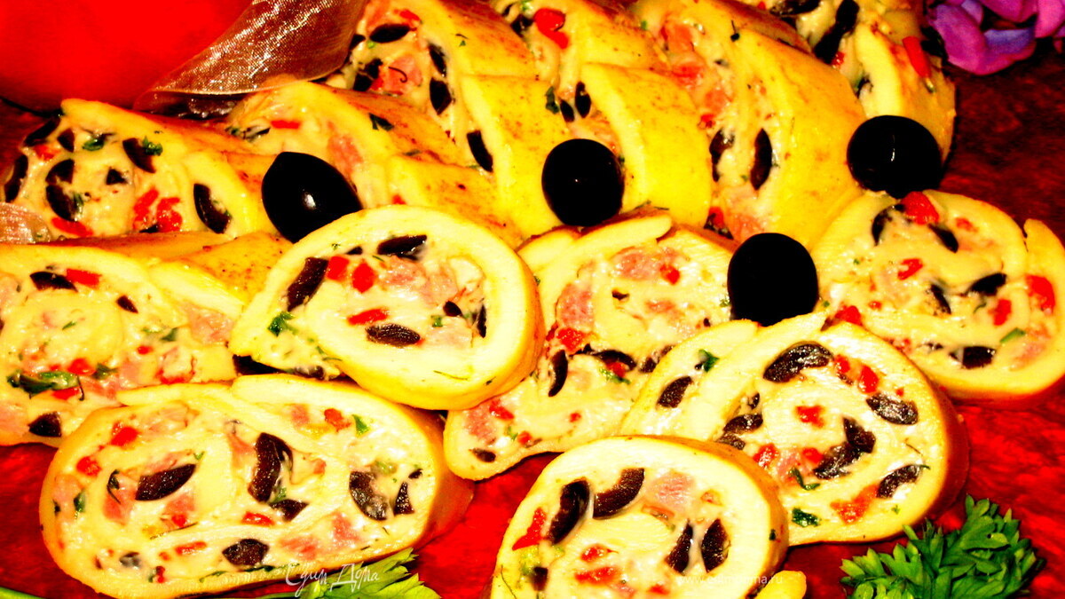 Рулет "Сырная эйфория"