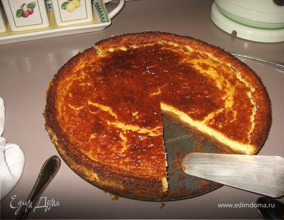 Чизкейк из Маскарпоне с апельсновой цедрой Чизкейк из Маскарпоне с апельсновой цедрой