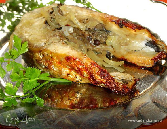 Пеленгас, приготовленный на углях Пеленгас, приготовленный на углях