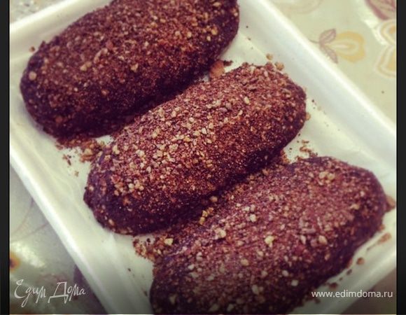 Сыроедные шоколадные эклеры 