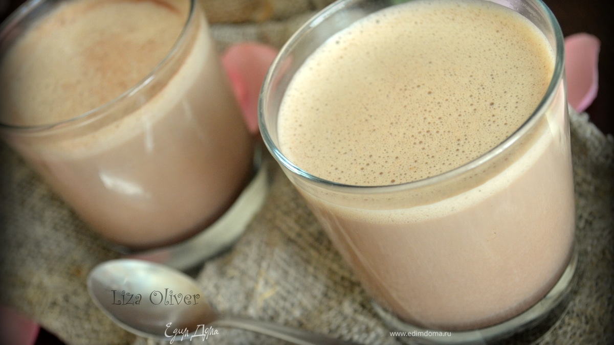 Шоколадный латте с ароматом ванили 