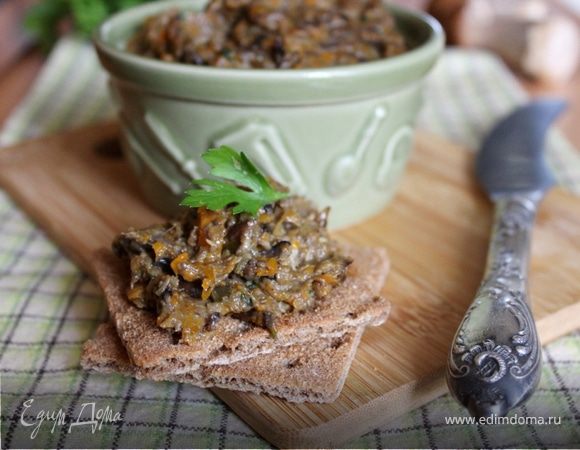 Грибная икра с овощами Грибная икра с овощами