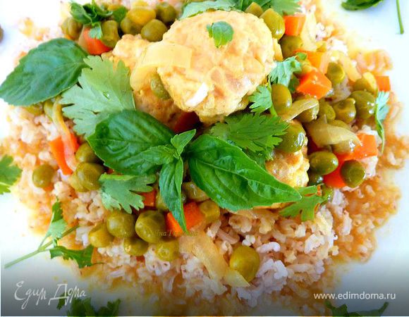 Фрикадельки в кокосовом молоке Фрикадельки в кокосовом молоке